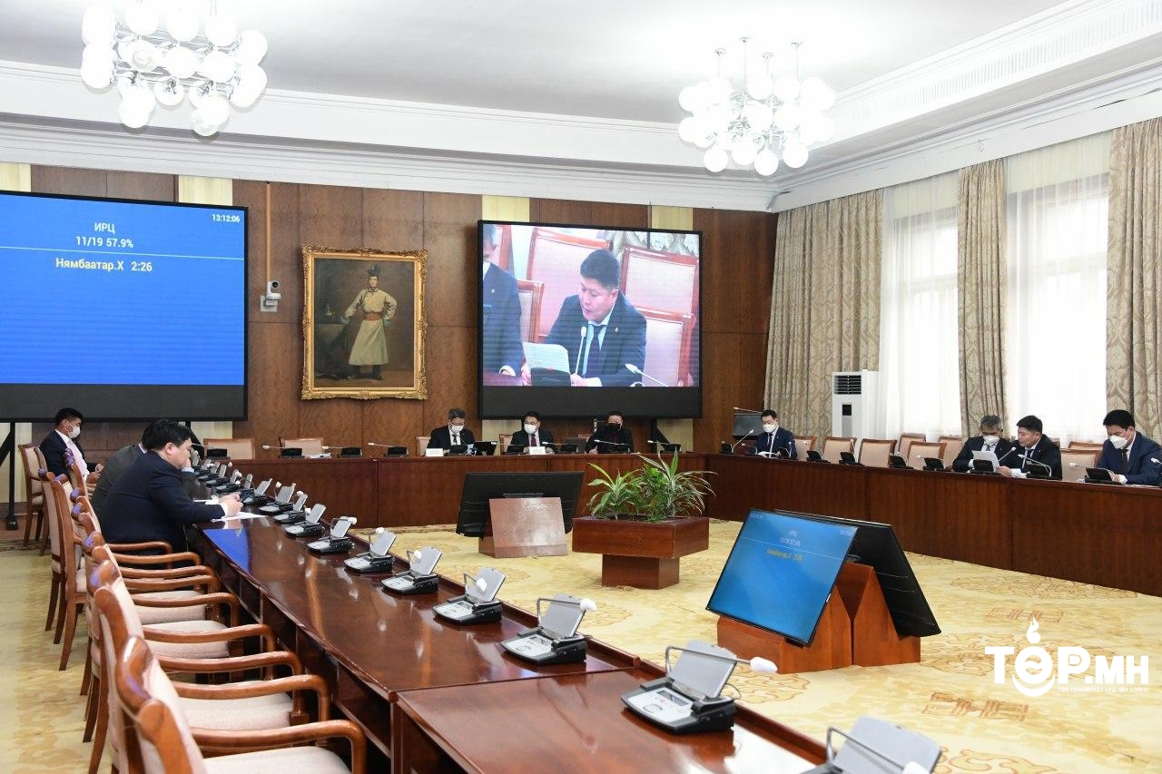 ТББХ: “Иргэдийн Төлөөлөгчдийн Хурлын Зөвлөлийн ажиллах журам батлах тухай” Улсын Их Хурлын тогтоолын төслийн эцсийн хэлэлцүүлгийг хийв