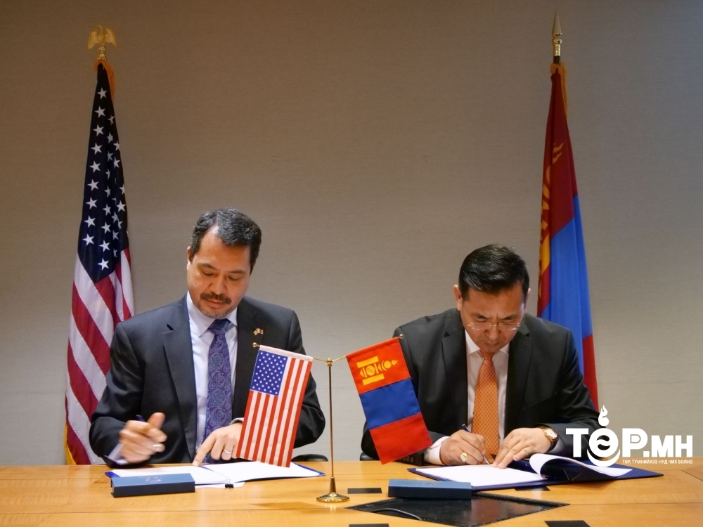 Агаарын тээврийн тухай Монгол улсын засгийн газар, АНУ-ын засгийн газар хоорондын хэлэлцээрийн төслийг үзэглэлээ