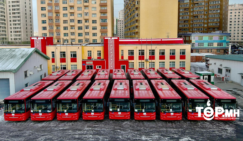 100 автобусны эхний ээлж нь Улаанбаатарт ирлээ