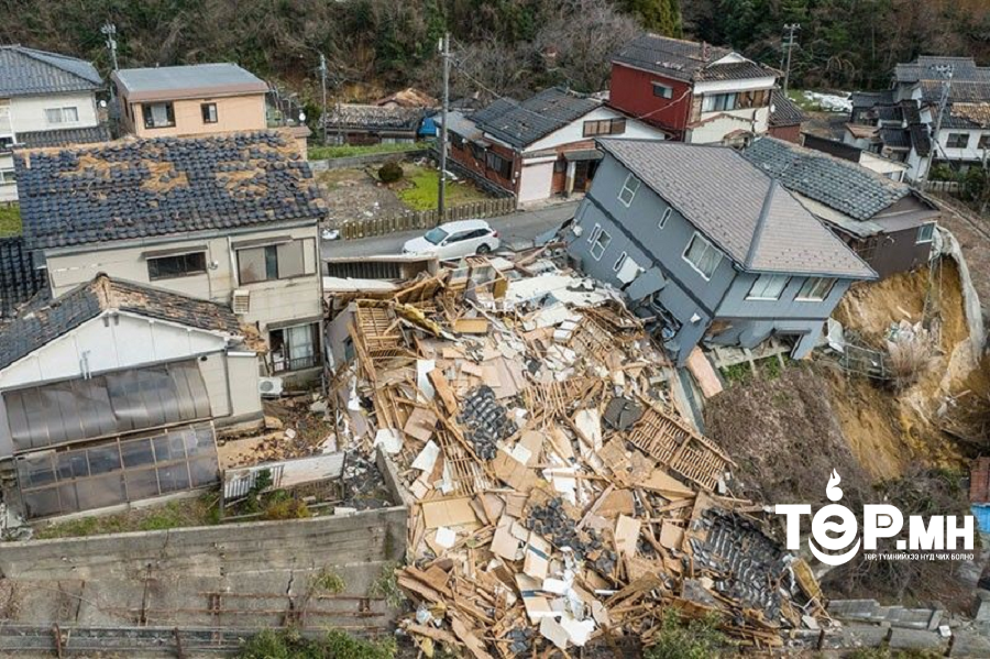 Японд болсон хүчтэй газар хөдлөлтийн улмаас амиа алдсан хүний тоо 84 хүрлээ