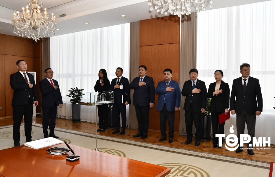 Сонгуулийн ерөнхий хорооны шинээр томилогдсон гишүүд тангараг өргөлөө