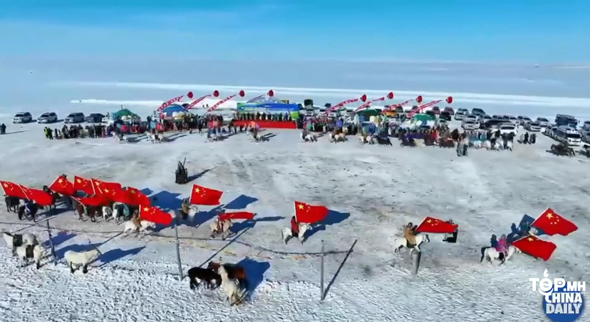 Өвлийн морин уралдаанаар 17 сая жуулчин татаж, 23.14 тэрбум юанийн орлого төвлөрүүлжээ