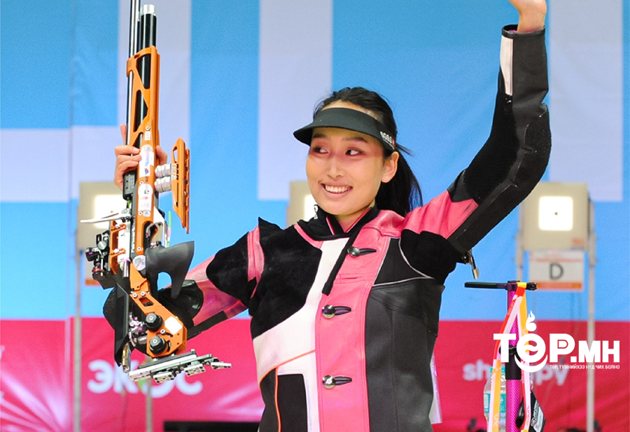 ОУХМ О.Есүгэн  УАШТ-ний эмэгтэйчүүдийн хийн урт бууны төрөлд 7 дахь алтан медалиа хүртлээ