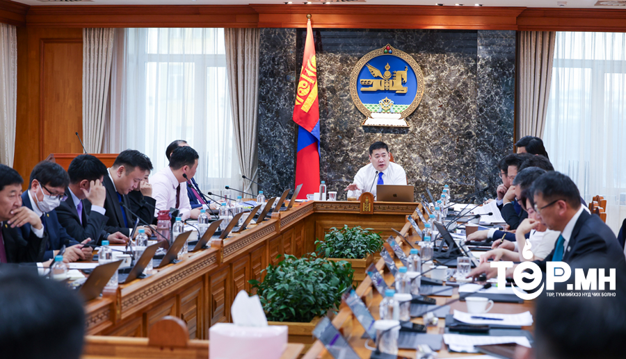 Өнөөдрийн Засгийн газрын ээлжит хуралдаанаар 35 асуудал хэлэлцэнэ