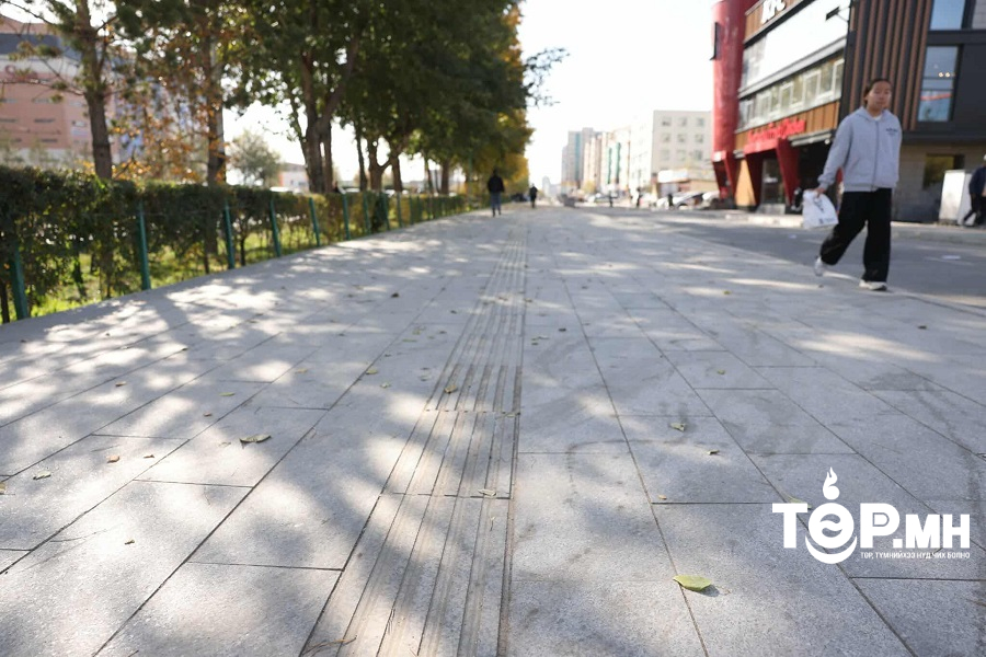 102.000 м.кв явган хүний замыг шинэчилжээ