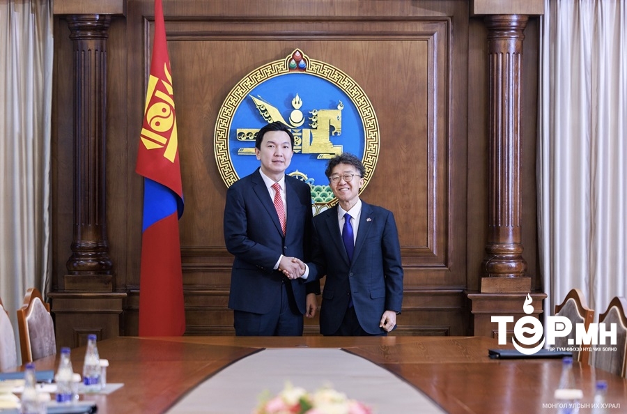 УИХ-ын дарга Н.Учрал БНСУ-аас Монгол Улсад суугаа Элчин сайд Чой Жин Воныг хүлээн авч уулзлаа